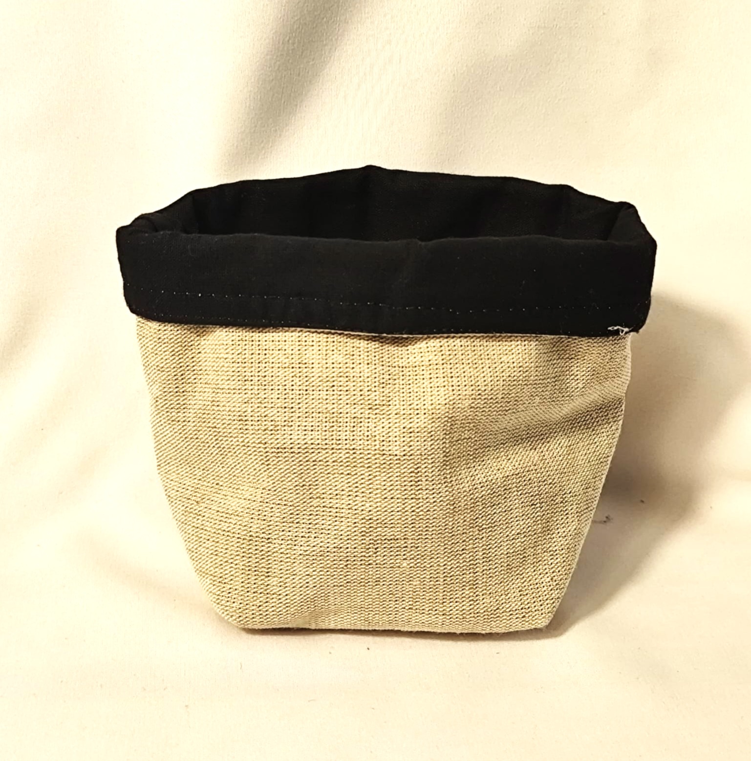 Panière Lin Noir