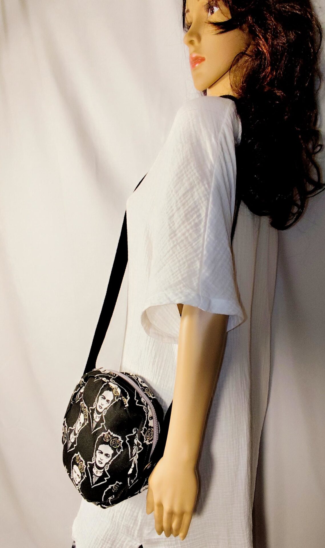 Sac rond Frida Kahlo